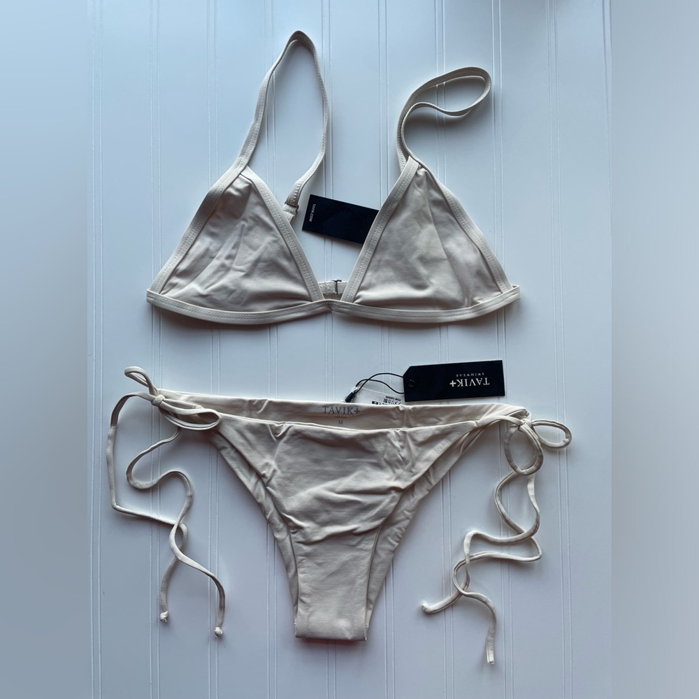 Tavik 2 Piece Bikini Set in Tapioca